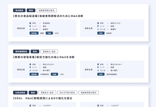 M&Aベストパートナーズ事例