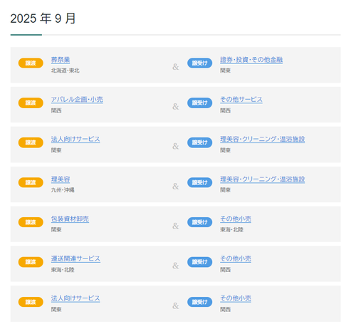 日本M&AセンターのM&A流れ