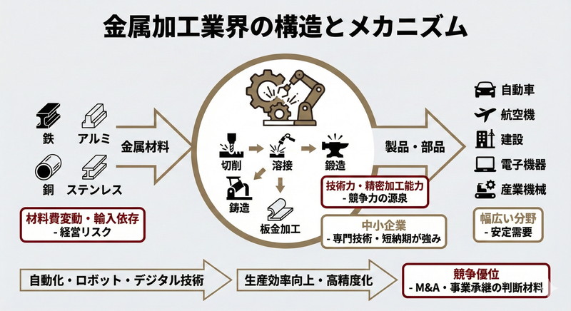 金属加工業界とは